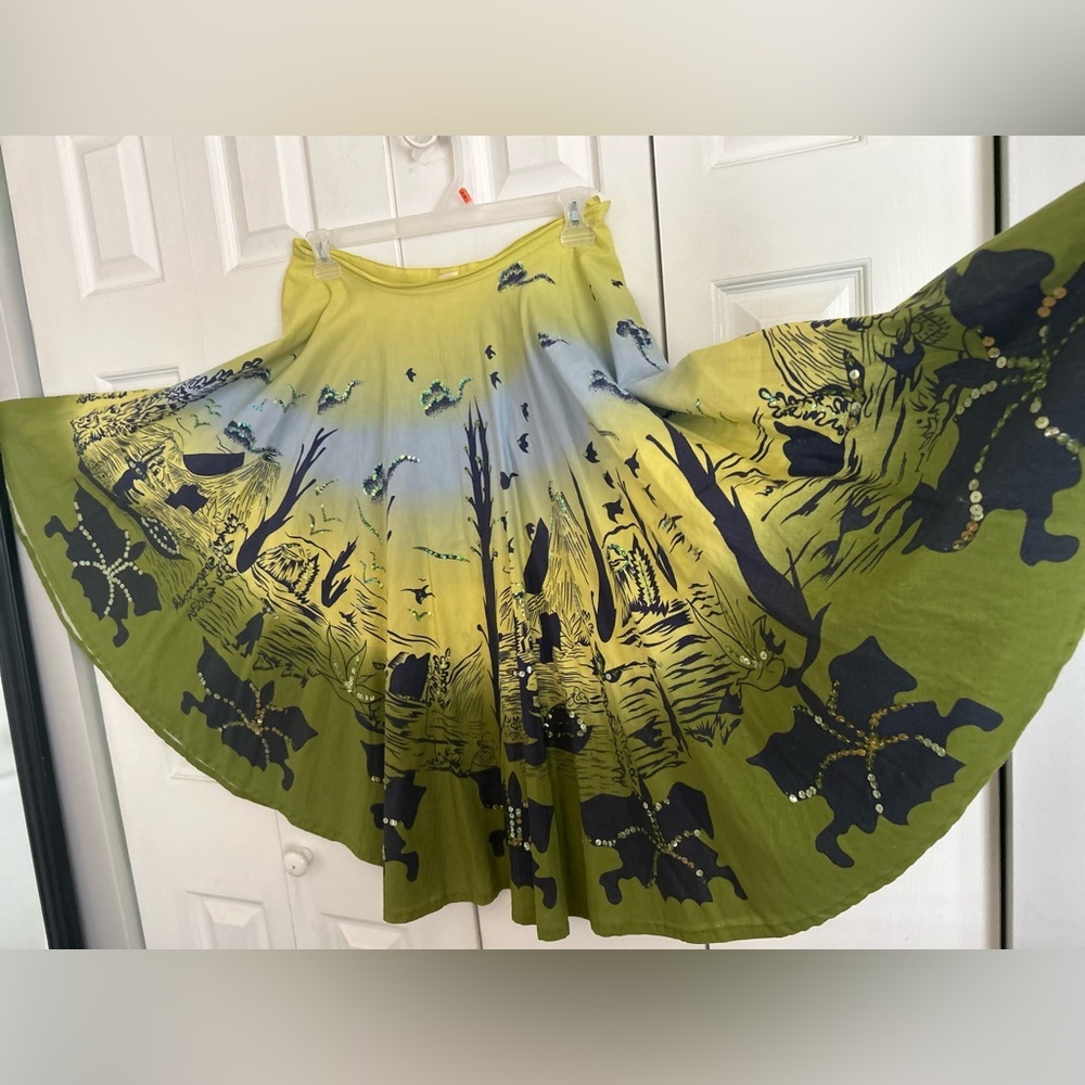 Lapis circle skirt - Picture 2 of 10